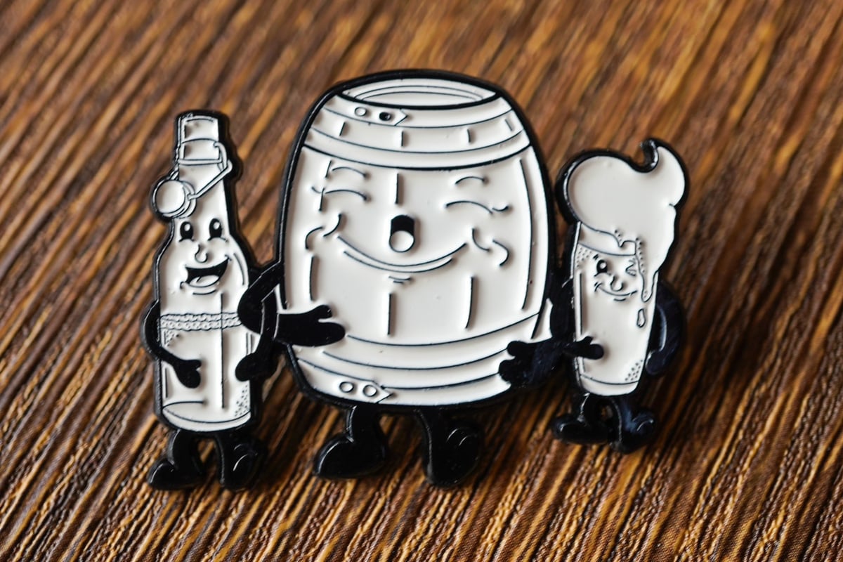 Image of Willi and the Gang Enamel Pin