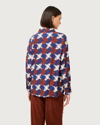 Image 4 of Camisa con estampado garzas