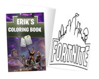 Coloring Books w/ Crayons