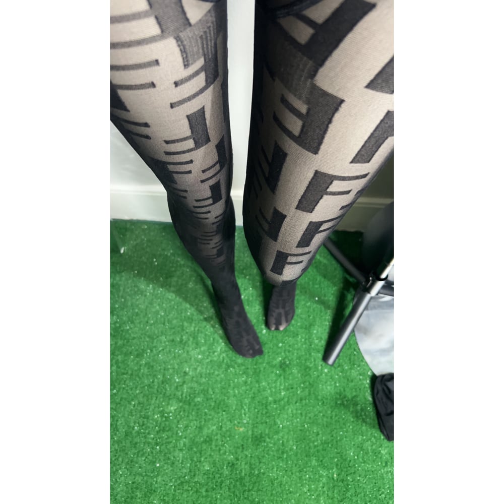 Image of Graphic FF tights