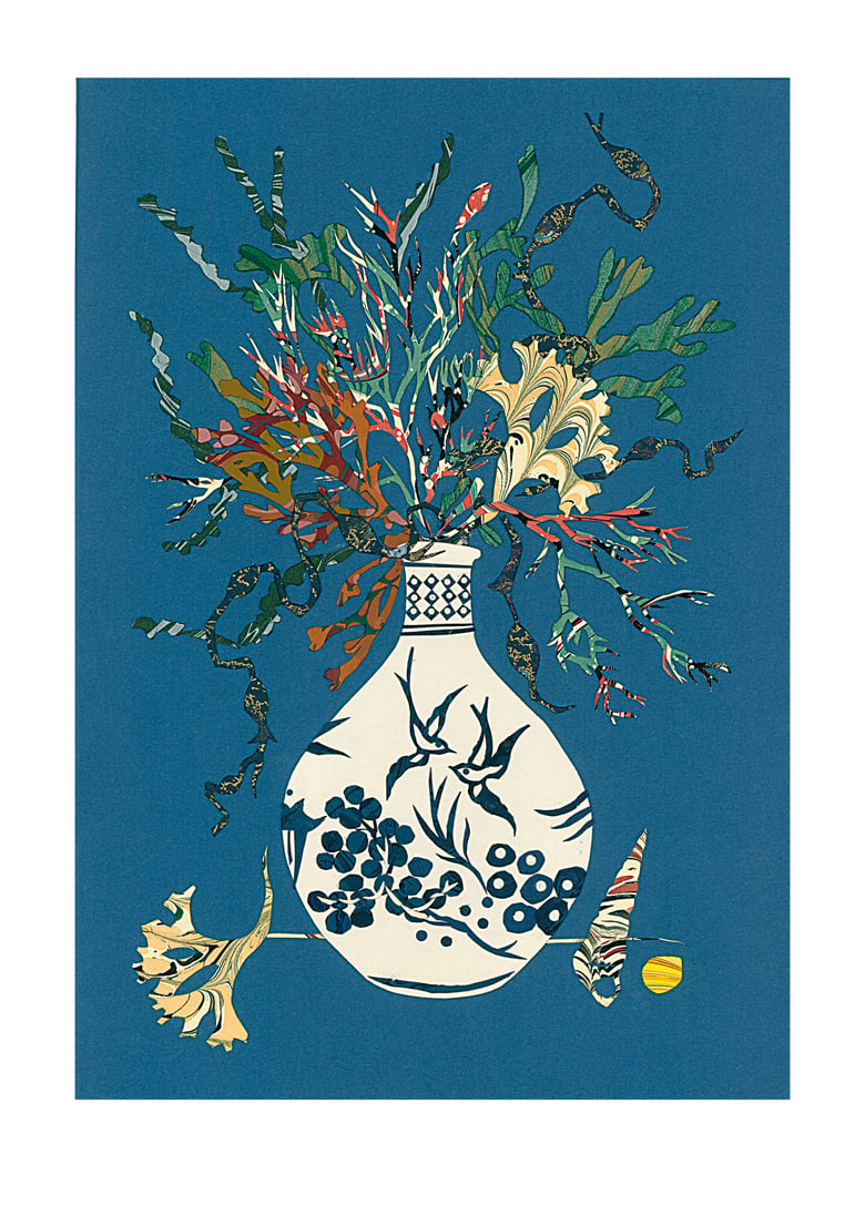 Image of Seaweed and willow pattern