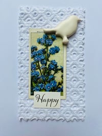 Image 2 of Handmade Cards: Vintage Floral Cigarette Cards