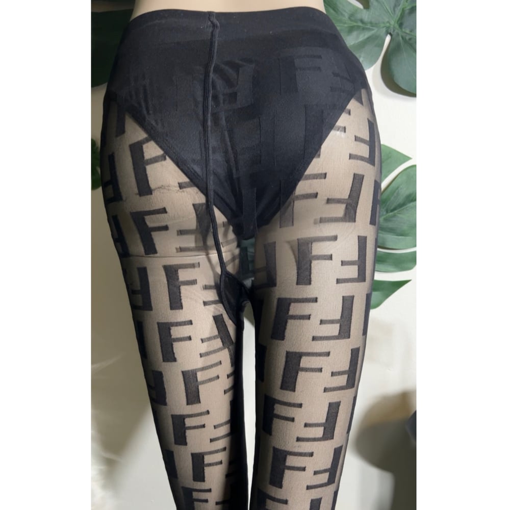 Image of Graphic FF tights