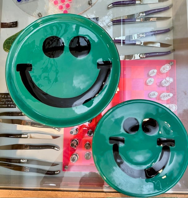 Image of Smiley Plates  (new colors and two sizes!)