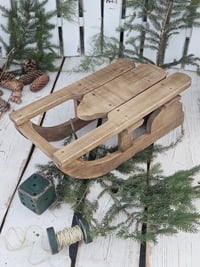 Image 1 of Wooden    props   sledge   7