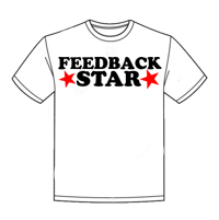 Feedback Star - White Tee