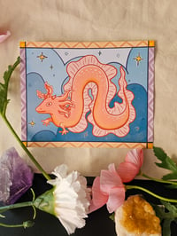 Image 1 of Axolotl Dragon || Print