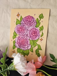 Image 2 of Purple Roses || Print