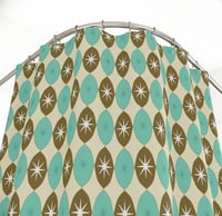 Image 3 of Starlite Starbrite Aqua Shower Curtain