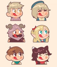 Image 2 of Dungeon Meshi Sticker Sheet