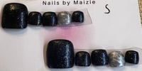 Image 1 of galaxy press on toenails