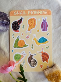 Image 2 of Snail Friends || Sticker Sheet