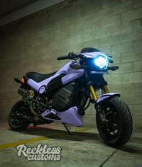 Image 4 of NAVi 110 Venom Cafe Black Fairing Windshield