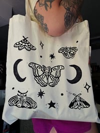 Image 1 of Moth Tote Bag 