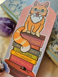 Image 2 of Book Orange Cat || Bookmark