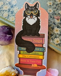 Image 1 of Book Black Cat || Bookmark