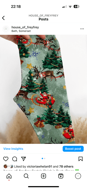 Image of Sleigh Bells Ring Leggings 