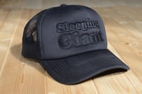 Image 2 of The Sleeping Giant Store Embroidered Trucker Hat Blk/Blk