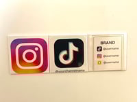 Social Media Custom Magnets