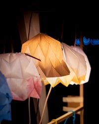 Image 6 of Linea in carta Ecologica Riciclata/ Recycled Paper Lamps