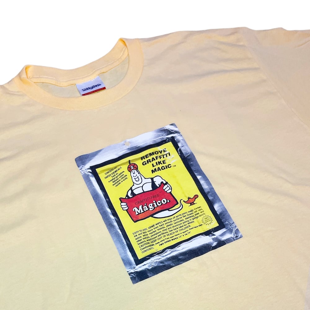 MAGICO - "Remove" TEE (Light yellow)