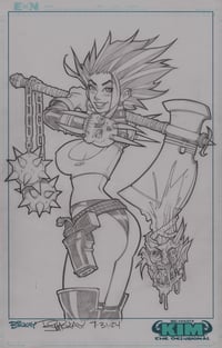 Image of Kim the Delusional FanExpo Canada Original Cover Art