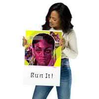 Image 1 of Art Print - "Run It" - Sha'Carri Richardson