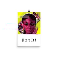 Image 3 of Art Print - "Run It" - Sha'Carri Richardson