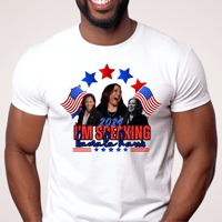 Image 2 of Kamala Harris "I'm Speaking" T-Shirt