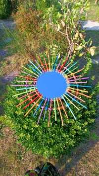 Image 2 of Rainbow starburst mirror 