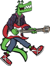 Albert the 2014 Alligator Sticker
