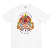 Image 3 of I Am Only Possible Because of You Unisex Heavyweight T-Shirt