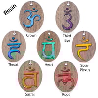 Image 3 of Chakra Energy Centers Pendants