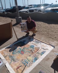 Image 5 of Doxa Velco ORIGINAL painting