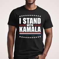 Image 1 of "I Stand With Kamala" T-Shirt