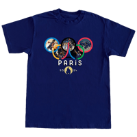 "Paris Gold" By 3 Kings in Navy Shirt
