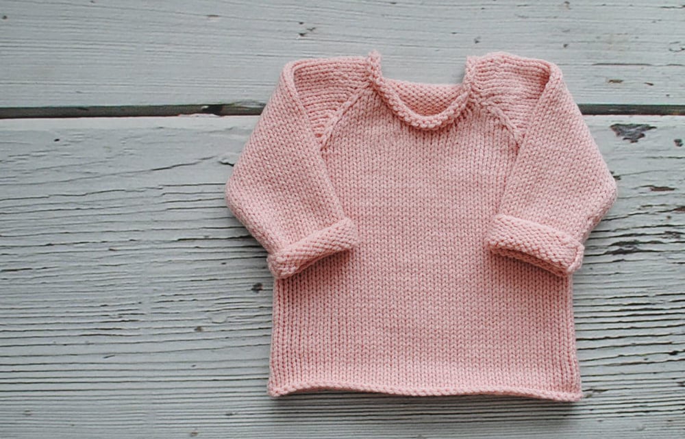 Image of Chunky Knit Baby Sweater