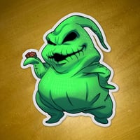 Neon Oogie Boogie Magnet