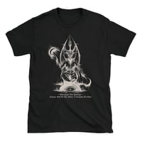 Image 1 of ABSU - DISENGAGE THY PASSAGE - 1992 (VINTAGE WHITE PRINT) BLACK & DARK HEATHER