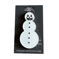 Image 2 of SALEM - SNOWMAN ENAMEL PIN