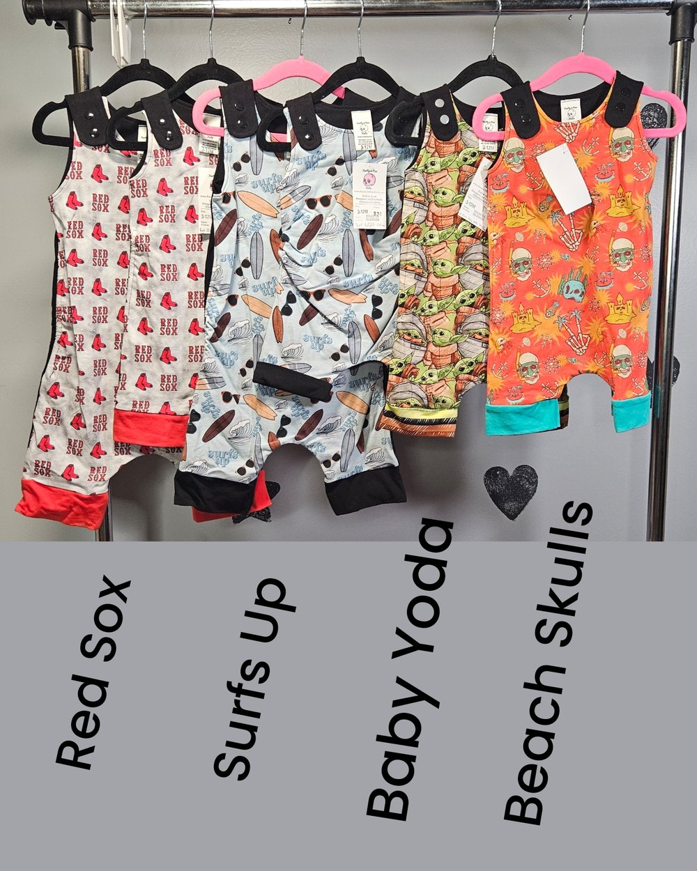 Grow-with-me Shorts Romper