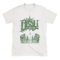 Image 1 of ABSU - TARA: TRVE BREWING DESIGN 3 (GREEN PRINT) WHITE