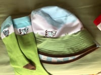 Image 1 of ORIGINAL - Cow Pooping Bucket Hat + Socks