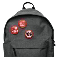 Image 5 of Stop Solar Buttons (Set of 3)