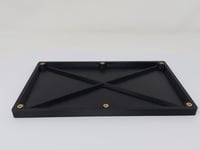 Image 3 of 90-93 Acura Integra Radio Delete Plate / Blanking Panel 