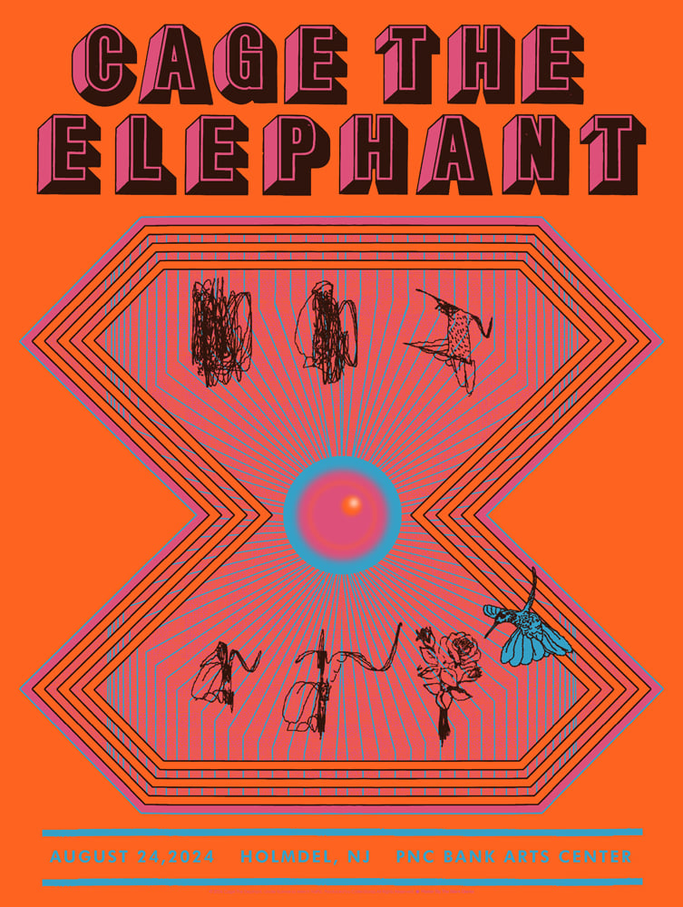 Cage The Elephant / Holmdel / 2024 | THE SILENT GIANTS