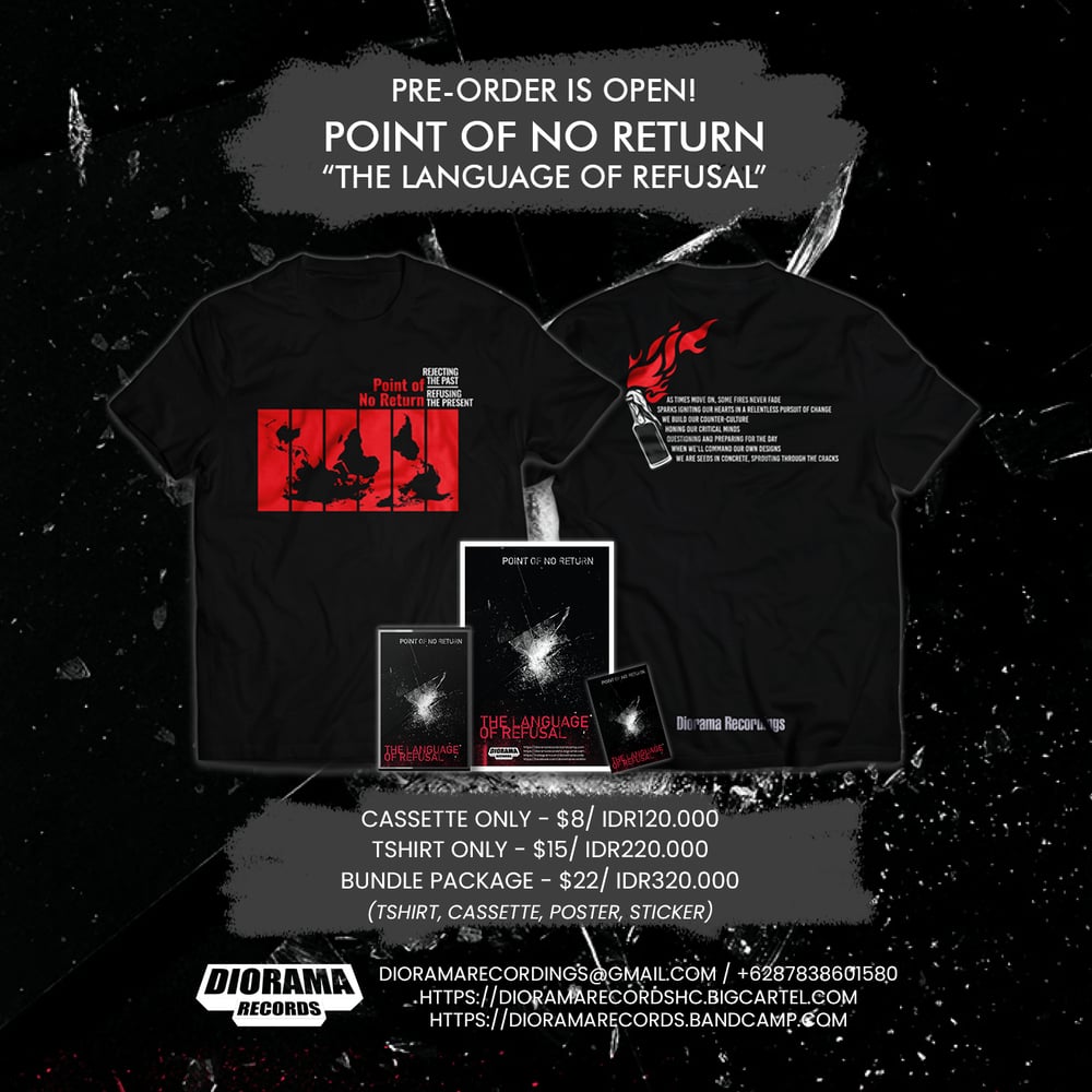 Image of POINT OF NO RETURN "THE LANGUAGE OF REFUSAL" [PRE-ORDER]