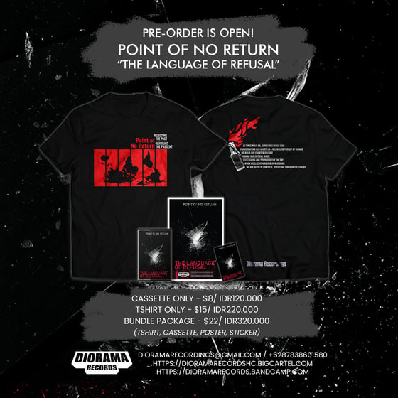 Image of POINT OF NO RETURN "THE LANGUAGE OF REFUSAL" [PRE-ORDER]