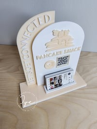 Image 3 of Social Media Table Signage