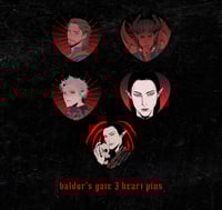 baldur's gate 3 heart pins